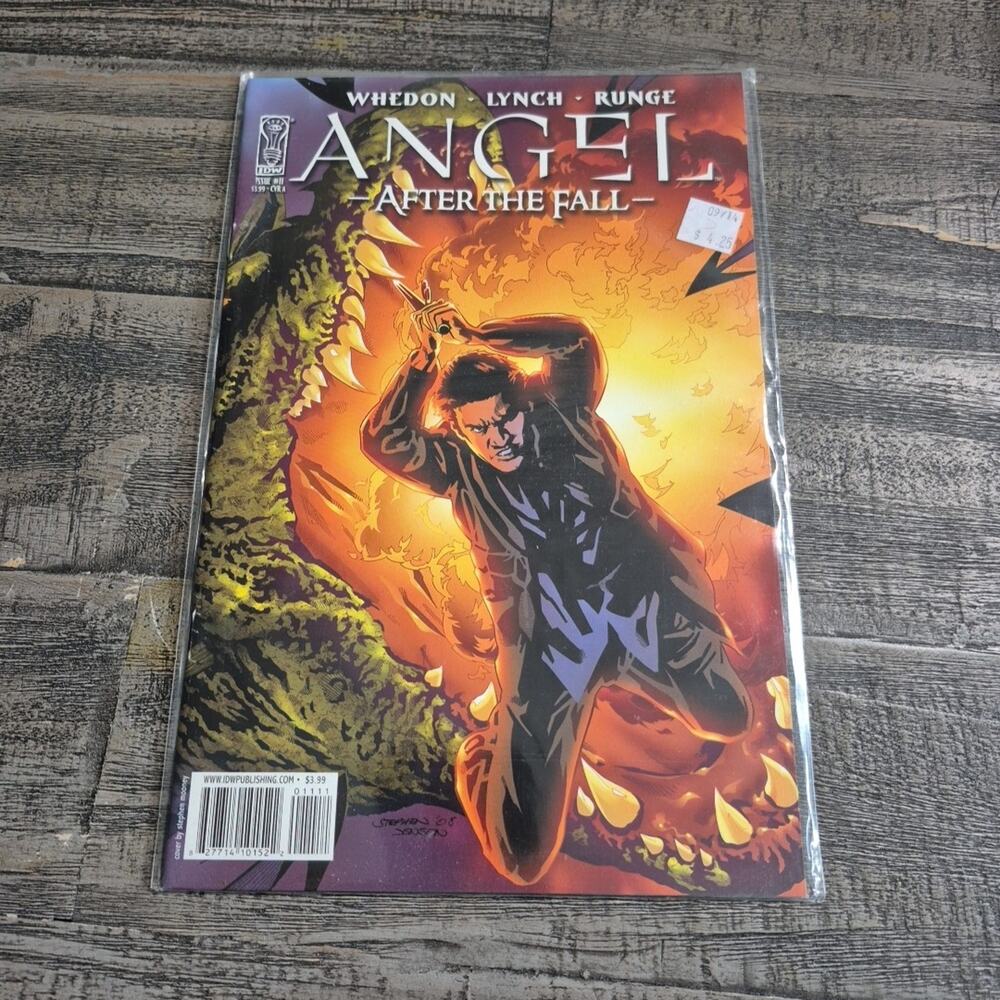 Angel After the Fall #11 Comic Book IDW Publishing Whedon Lynch Runge CVR A